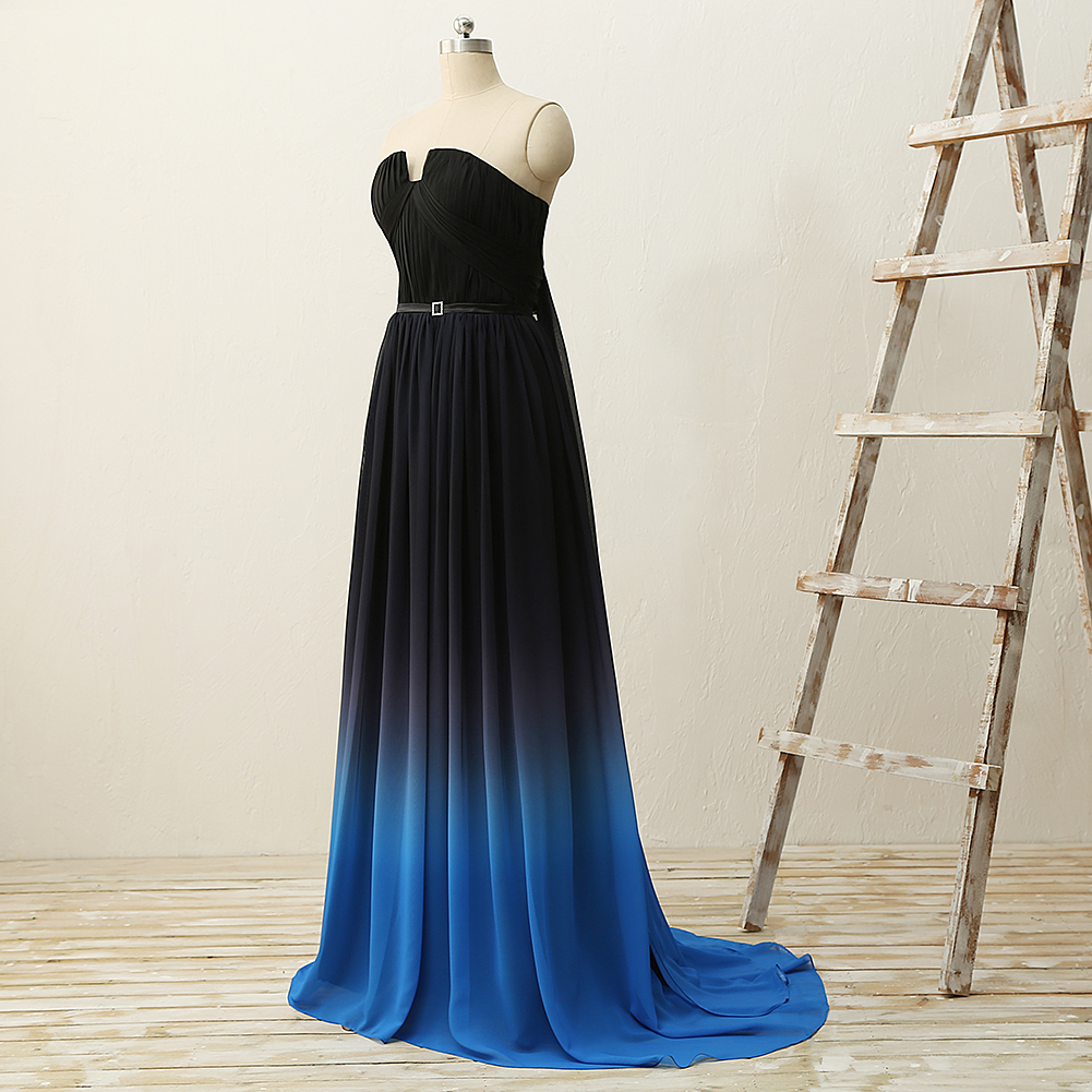 black long dress Formal Fitted Prom Evening Gown ZAPAKA Women Sparkly Black Size:US 18 Plus / UK 22 / EU 48 pleating dress