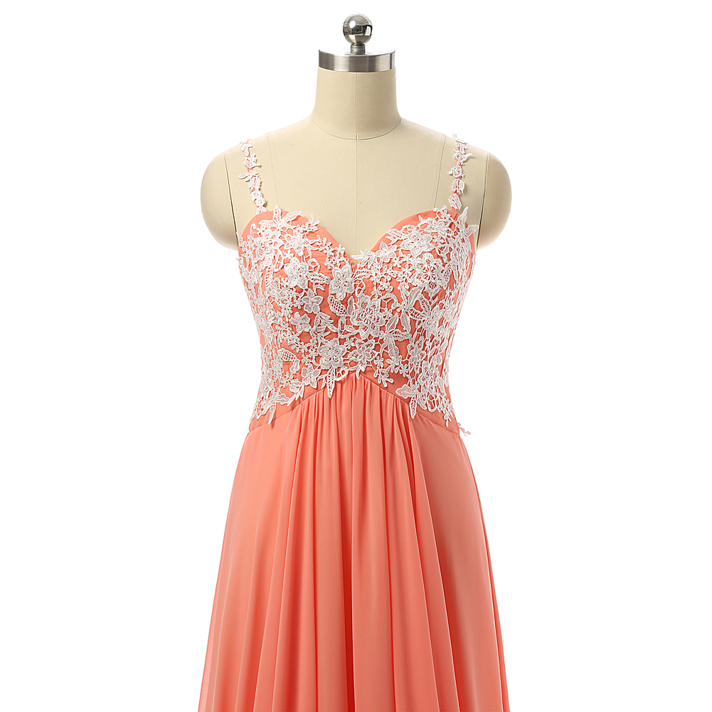 Spaghetti Strap Maxi Dress with Sweetheart Brown