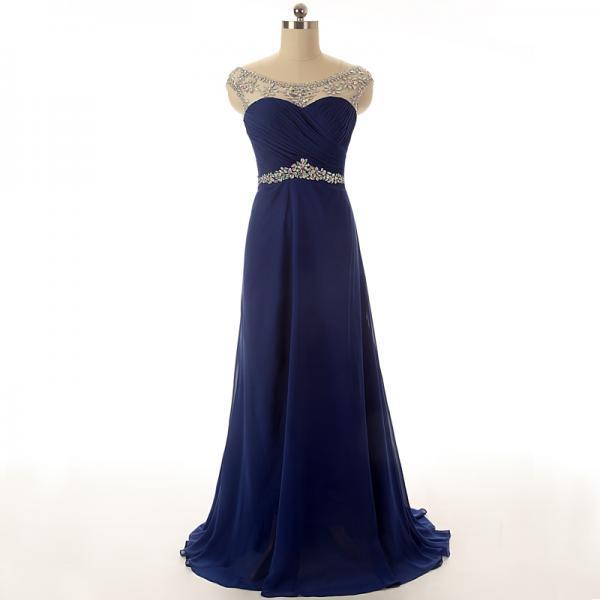 Beaded Illusion Scoop Neck With Pleated Sweetheart Bodice V Back With